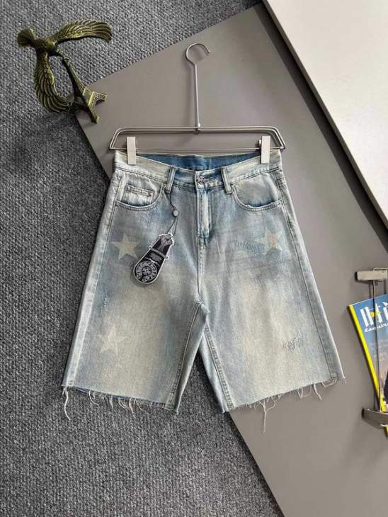 Picture of Chrome Hearts Jeans Short _SKUChromeHeartssz28-38xetr018912